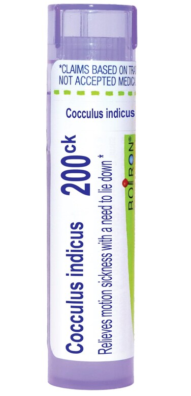 Boiron Cocculus Indicus 200Ck Homeopathic Medicine for Motion Sickness - 80 Pellets