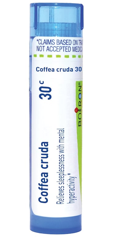 Boiron Coffea Cruda 30C Homeopathic Medicine for Sleeplessness - 80 Pellets