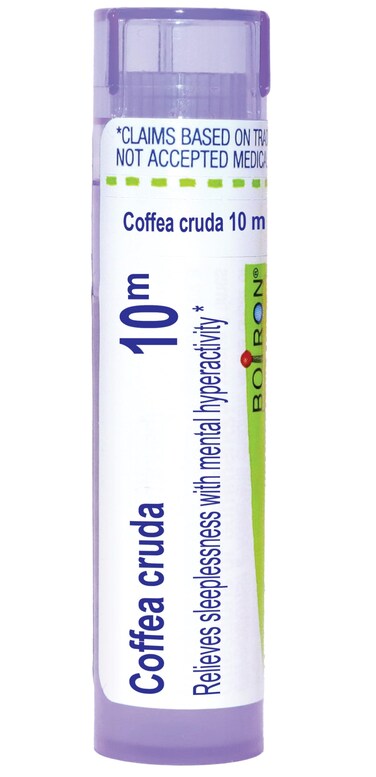Boiron Coffea Cruda 10M for Sleeplessness with Mental Hyperactivity - 80 Pellets