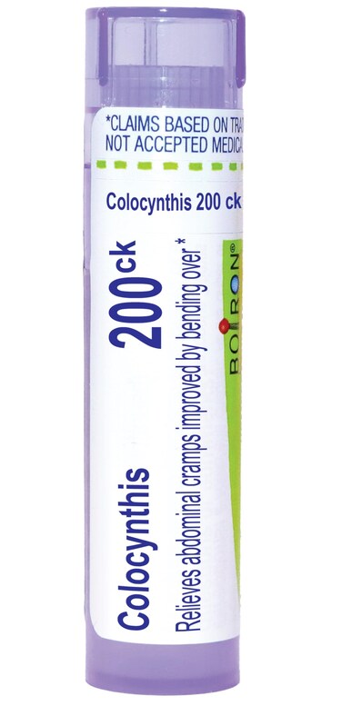 Boiron Colocynthis 200Ck Homeopathic Medicine for Cramps - 80 Pellets