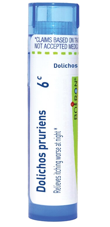 Boiron Dolichos Pruriens 6C Homeopathic Medicine for Itching - 80 Pellets