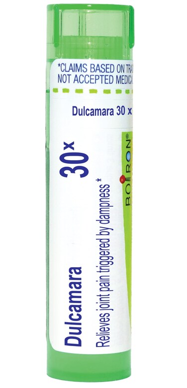 Boiron Dulcamara 30X for Joint Pain Triggered by Dampness - 80 Pellets