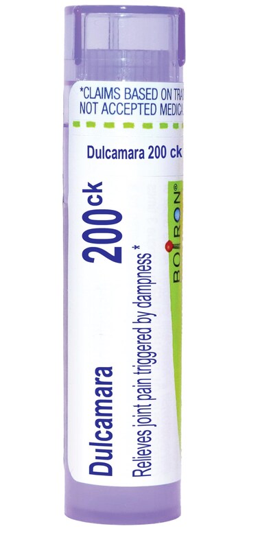 Boiron Dulcamara 200Ck Homeopathic Medicine for Joint Pain - 80 Pellets
