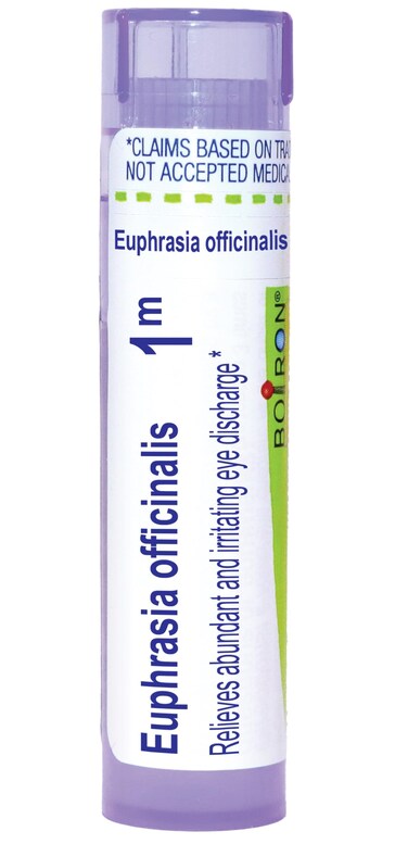 Boiron Euphrasia Officinalis 1M for Abundant &amp; Irritating Eye Discharge - 80 Pellets