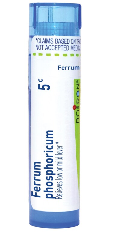 Boiron Ferrum Phosphoricum 5C Homeopathic Medicine for Fever - 80 Pellets