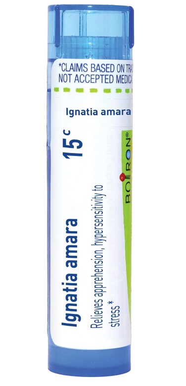 Boiron Ignatia Amara 15C for Apprehension &amp; Hypersensitivity to Stress - 80 Pellets