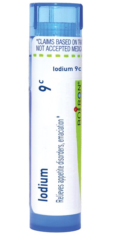 Boiron Iodium 9C for Appetite Disorders &amp; Emaciation - 80 Pellets