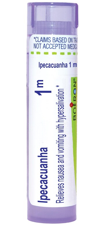 Boiron Ipecacuanha 1M for Nausea &amp; Vomiting with Hypersalivation - 80 Pellets