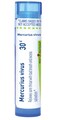 Boiron Mercurius Vivus 30C Homeopathic Medicine for Sore Throat with Bad Breath and Excess Salivation - 80 Pellets