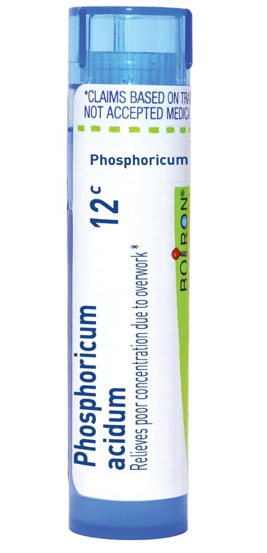 Boiron Phosphoricum Acidum 12C Homeopathic Medicine for Concentration - 80 Pellets