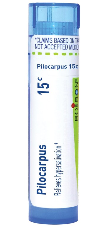 Boiron Pilocarpus 15C Homeopathic Medicine for Hypersalivation - 80 Pellets