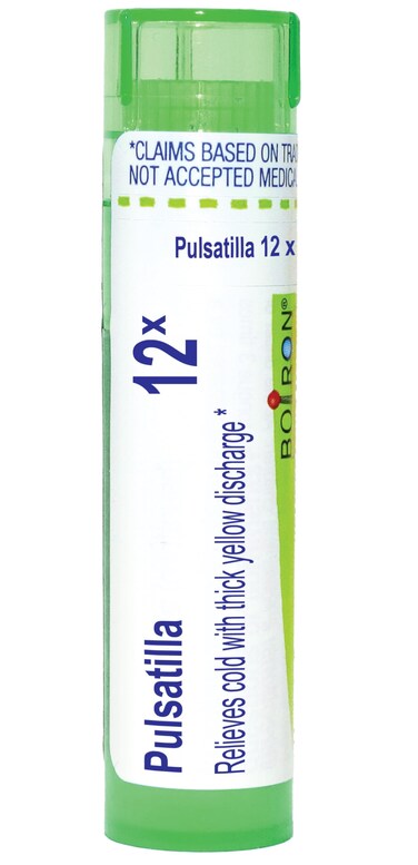 Boiron Pulsatilla 12X for Cold with Nasal Discharge - 80 Pellets