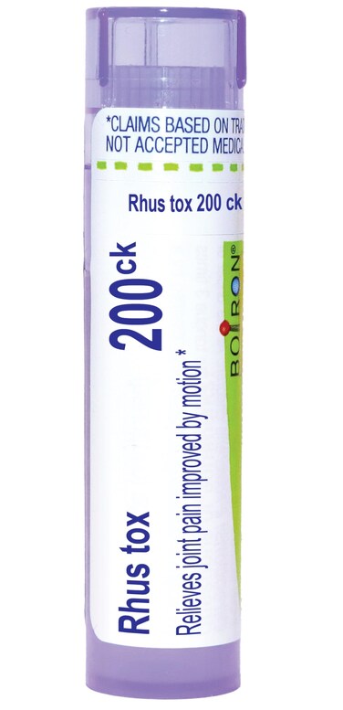 Boiron Rhus Toxicodendron 200Ck Homeopathic Medicine for Joint Pain - 80 Pellets