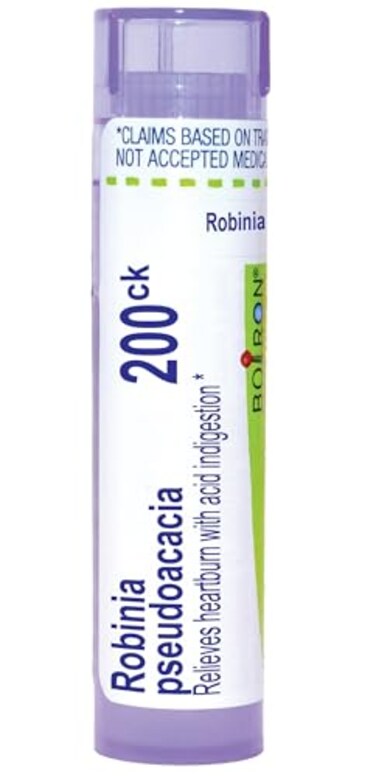 Boiron Robinia Pseudoacacia 30C for Heartburn with Acid Indigestion - 80 Pellets