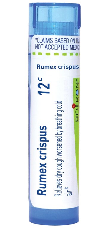 Boiron Rumex Crispus 12C Homeopathic Medicine for Coughing - 80 Pellets