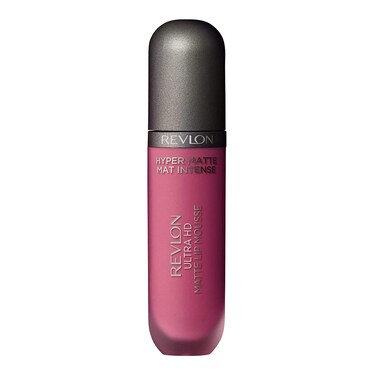Revlon Ultra HD Lip Mousse Hyper Matte, Longwearing Creamy Liquid Lipstick in Pink, Dusty Rose (800), 0.2 oz