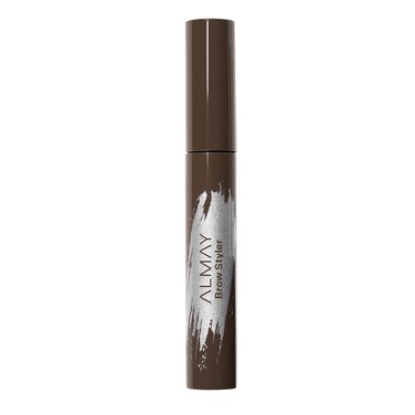 Almay Eyebrow Gel with Marula Oil, Flake-Free &amp; Lightweight Brows, Hypoallergenic, Medium Brown, 1 Count