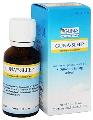 GUNA Sleep Homeopathic Natural Sleep Support Aid - 1 Ounce