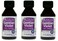 De La Cruz Gentian Violet - Violeta de Genciana - Tincture of Violet 1% First Aid Antiseptic, 2 FL OZ (3 Bottles)