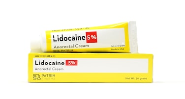Maximum Strength Lidocaine 5% Anorectal Cream, 30 Grams, Hemorrhoidal Relief from Itching, Pain and Burning, Lidocaine 5% Local Anesthetic
