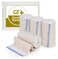 Premium Elastic Bandage Wrap (4" 4 Pack) - Hook &amp; Loop Fasteners at Both Ends - Latex Free Hypoallergenic Compression Roll - Reusable Bandages for Waist, Legs, Elbow &amp; Knee Wrap