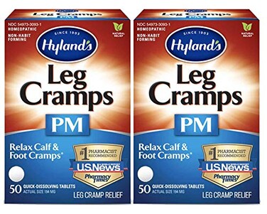 Hyland's Leg Cramps PM Tablets 50 ea 50 Count (Pack of 2)