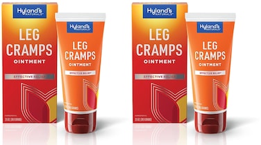 Hyland's Naturals Leg Cramps Ointment, Arnica Gel Leg Cramp Relief, Natural Relief of Calf, Leg and Foot Cramp, 2.5 oz- Pack of 2