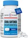 GeriCare Docusate Sodium Stool Softeners, Best Stool Softener for Daily use for Women, Men, and Elderly - Ideal for Constipation Relief 100mg Crushable Tablets. (100 Count) Made in The USA.