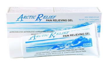 Relief Pain Relieving Gel , Long-Lasting Relief from Arthritis, Sore Muscles, Joints and Back, 3.5% Natural Menthol, 4 OZ - 2 Pack