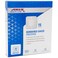 4" x 4" Dressing (2x2 Pad) AMERX Bordered Gauze - Adhesive Bandages - Water Resistant Barrier - Self Adhesive Border - Breathable, Hypoallergenic - 15 Pads Per Box