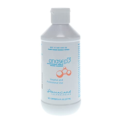 Buy Anasept-Antimicrobial Skin and Wound Cleanser, 8 oz Bottle with ...