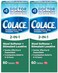 Colace 2-in-1 Stool Softener Plus Stimulant Laxative for Gentle Effective Constipation Relief, Docusate Sodium Plus Sennosides, 60 Count (Pack of 2)