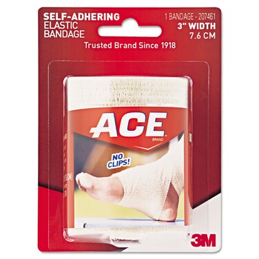 ACE Self-Adhering Elastic Bandage, 3 Inches, 1-Count