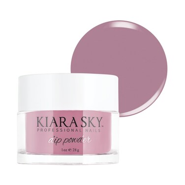 Kiara Sky Long Lasting Nail Dip Powder Purple Tones 1 oz, Mauve a Lil Closer