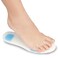 Soles Silicone Shoe Inserts (Pair) Orthopedic Support for Walking, Running, and Fitness - Soft, Comfortable, Hypoallergenic Design - L / 40-41-42