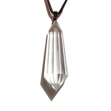 Vogel Crystal Necklace 12 Facet Vogel Crystal Pendant 12 Sided Vogel Crystals Gemstone Gift Healing Crytal Pocket Stones