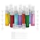 Kesell 10 Pack Perfume Bottles Refillable 10ml Frosted Glass Spray Bottle Empty Mist Sample Vials for Travel with Funnels and Droppers