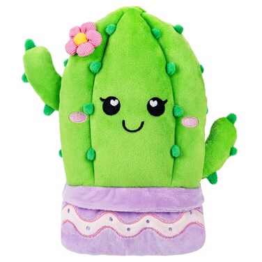 Cactus Microwavable Unscented Heating Pad for Women and Kids- Cute Soft Cozy Pillow Plush Heatable Warm Stuffed Animals - Kawaii Hot and Cold Plushie Food Toy - Cactus Gifts for Girls and Boys