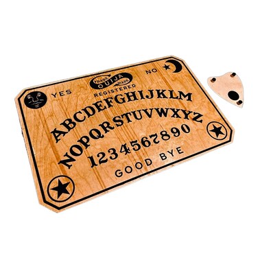 Engraved Wooden Divination Pendulum Board Kit - Metaphysical Message Ouija Board for Witches - Perfect for Magic and Spirituality