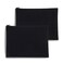 2-pack Cotton Canvas Zipper Cosmetic Bag Makeup Bags Tool Organizer with Cotton Lining 20x28cm, 7.87x11.02 inches, Pack of 2