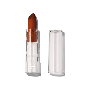 e.l.f. Srsly Satin Lipstick, Intense Color Payoff &amp; Silky Smooth Formula, Cider, 0.16 Oz