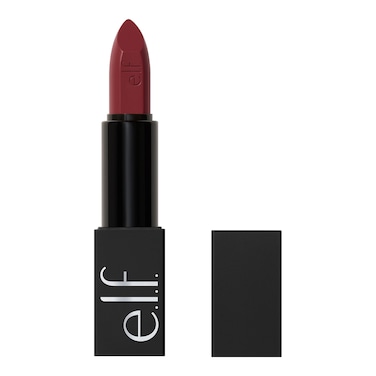e.l.f. O Face Satin Lipstick, Richly Pigmented, Nourishing &amp; Long-Lasting Creamy Lipstick, Infused With Jojoba, Vegan &amp; Cruelty-Free, Shameless