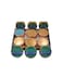 Spa Pure Aromatherapy Shower Tablets: 6 Individually Wrapped Shower Tablet Bomb Gift Set - 4 oz Tablets, Shower fizzies in Gold foils, Makes an Amazing Gift (Gold)