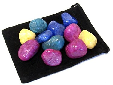 1/2 Pound Tumbled Crackled Quartz