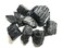 Crystal Collection Rough Black Tourmaline Stones Large 1" Pieces (1 Pound)