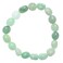 Zenergy Gems CHARGED Green Aventurine Crystal Bracelet Tumble Polished Stretchy (GAIN CREATIVITY, COURAGE, INDEPENDENCE, PROSPERITY - BALANCES EMOTIONS) [REIKI] (Freeform Nugget)