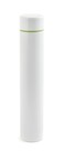 Kikkerland Slim Bottle, White, 8 oz, White