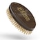 Ultimate Beard Hairbrush - Designed for Beards - Soft Natural Boar Bristle, All Purpose Detailing Brush, Solid Maple, High Gloss Rosewood Finish, Gold Engraved, Compact size by Crown Quality Products