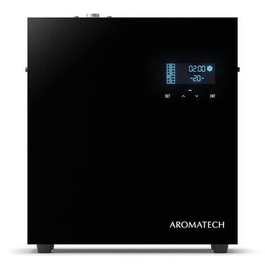 AromaTech AromaPro Essential Oil Diffuser for Aromatherapy Oils, Nebulizing Diffusion System, Heat-Free System for Home or Commercial Use, Covers up to 4,000 Square feet - Sleek Black