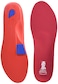 Custom Full Length Insoles, Red, X-Large, Heel Grid Reduces Slippage, Firm Density, Biomechanical Control, Fast &amp; Effective Pain Relief, Treats Pronation, Built-In Rearfoot Varus Angle